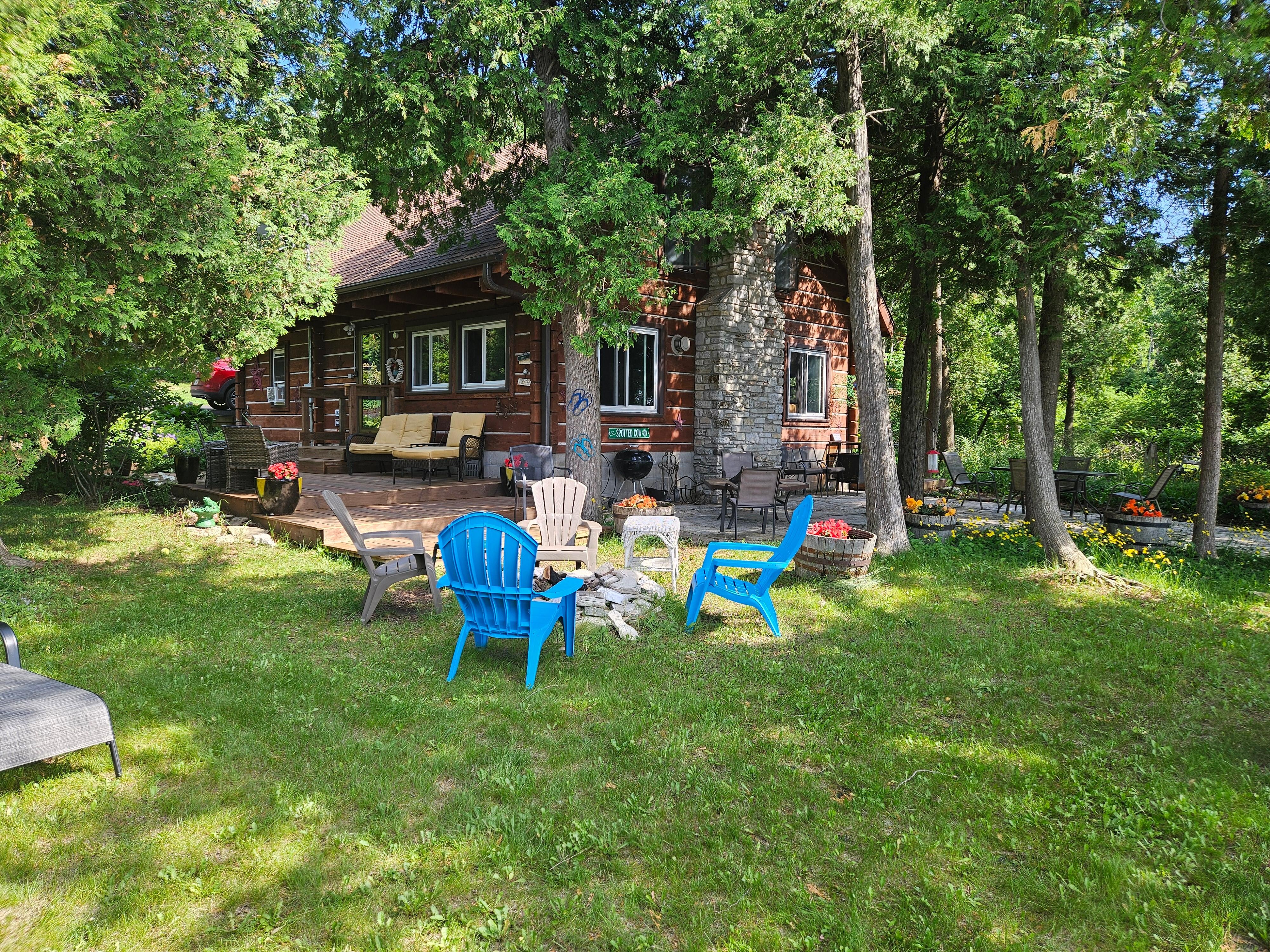 Front of cottage