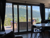 View from living space