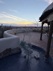 View from patio