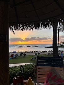 View from restaurant