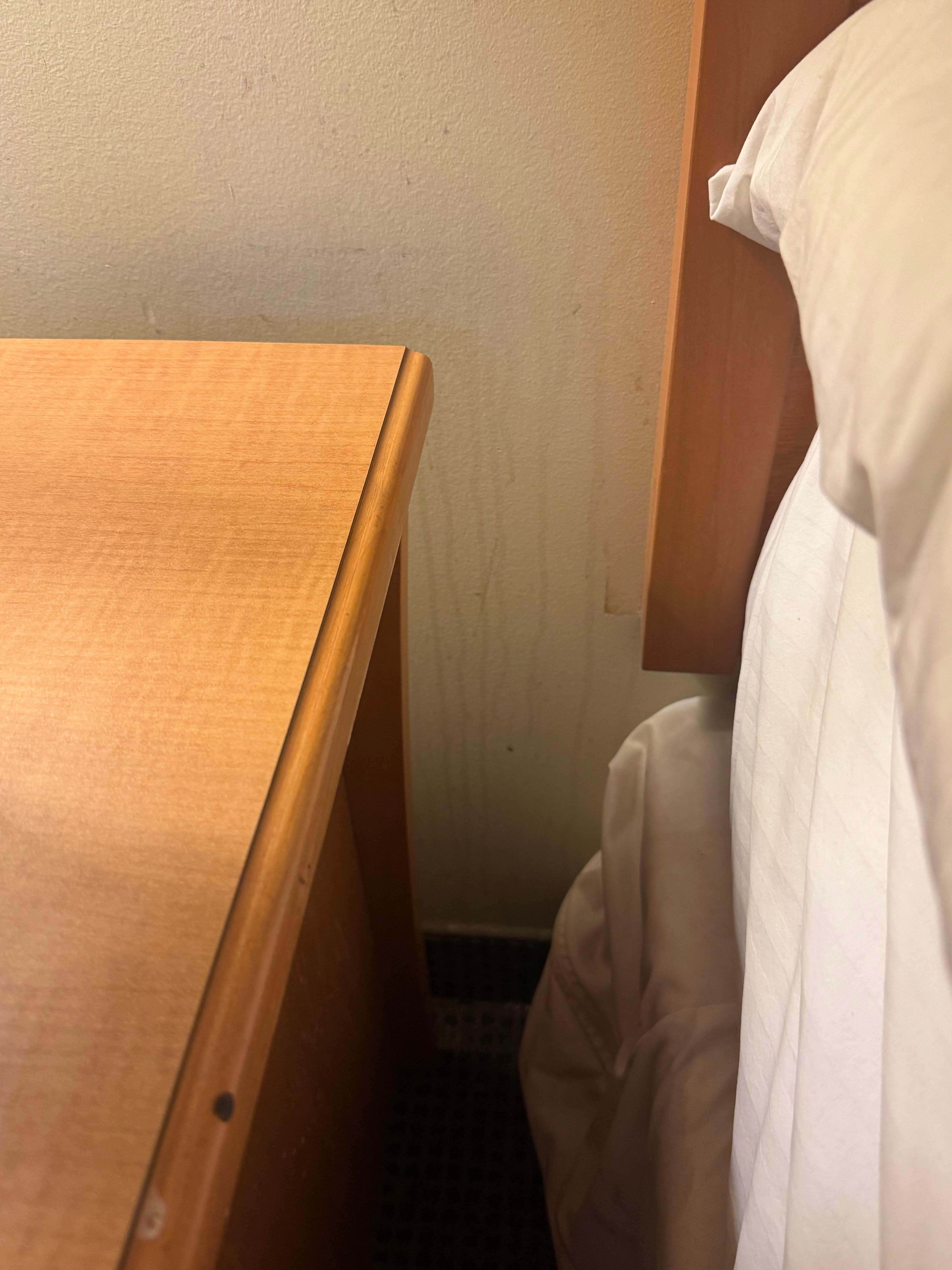 Something dripping down the wall