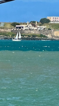 View from the restaurant