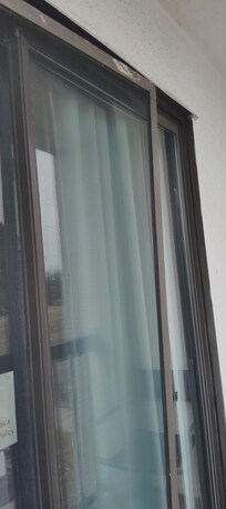 WENT TO OPEN THE SCREEN AND IT FELL COMPLETELY OFF.