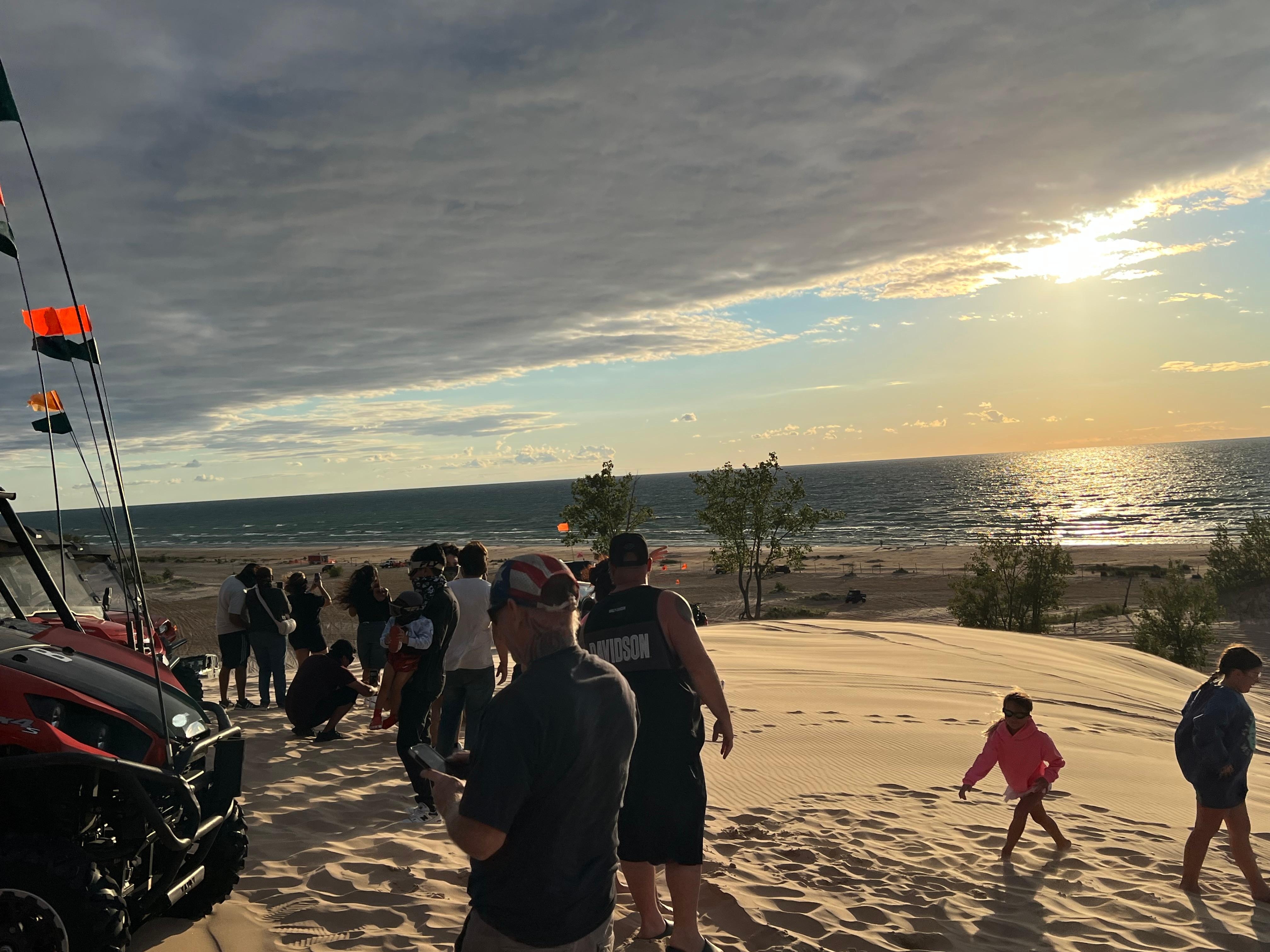 This Silver Lake State Park right off Lake Michigan is a great place to bring the whole family 