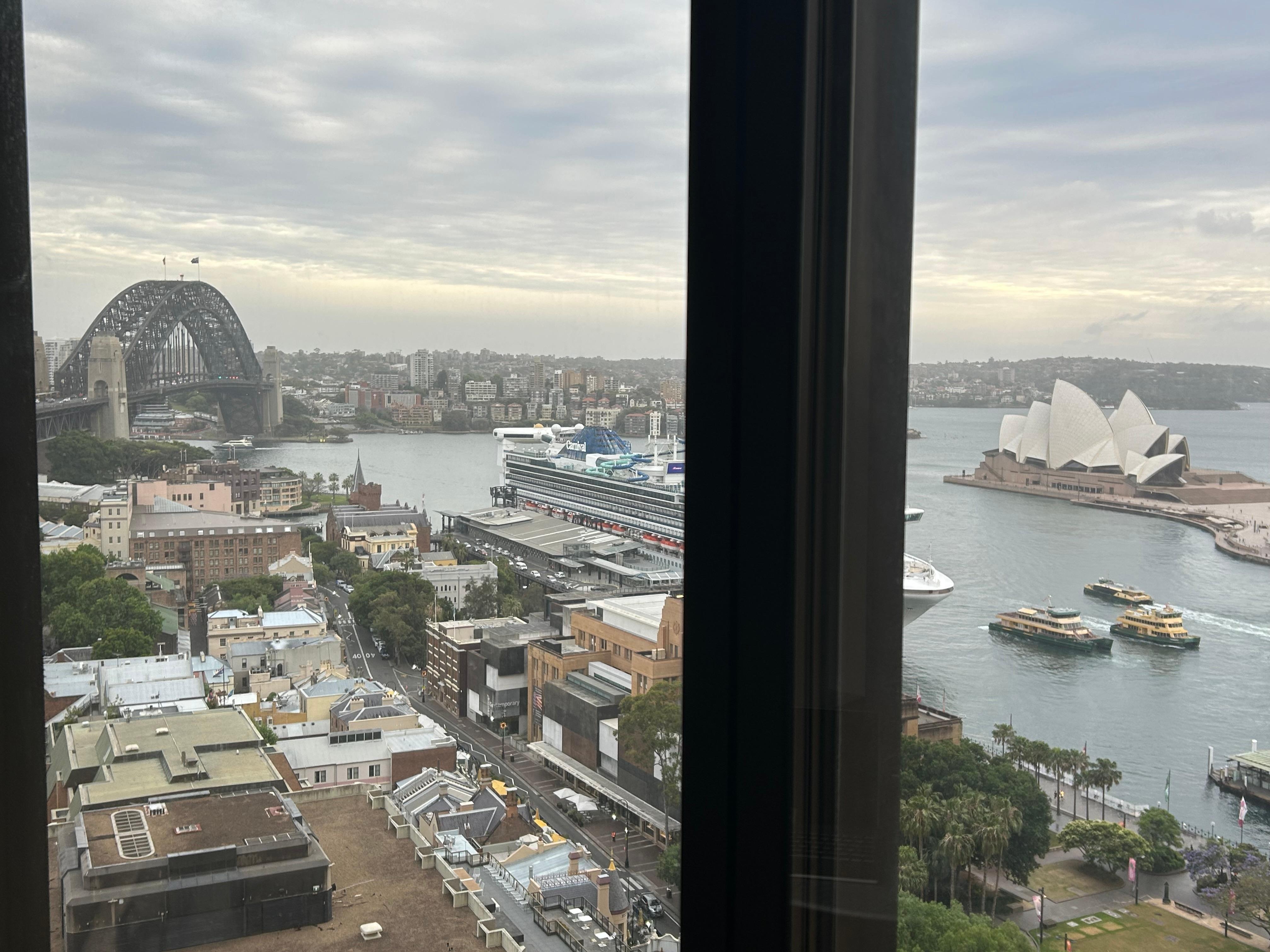 What a fabulous location and view.