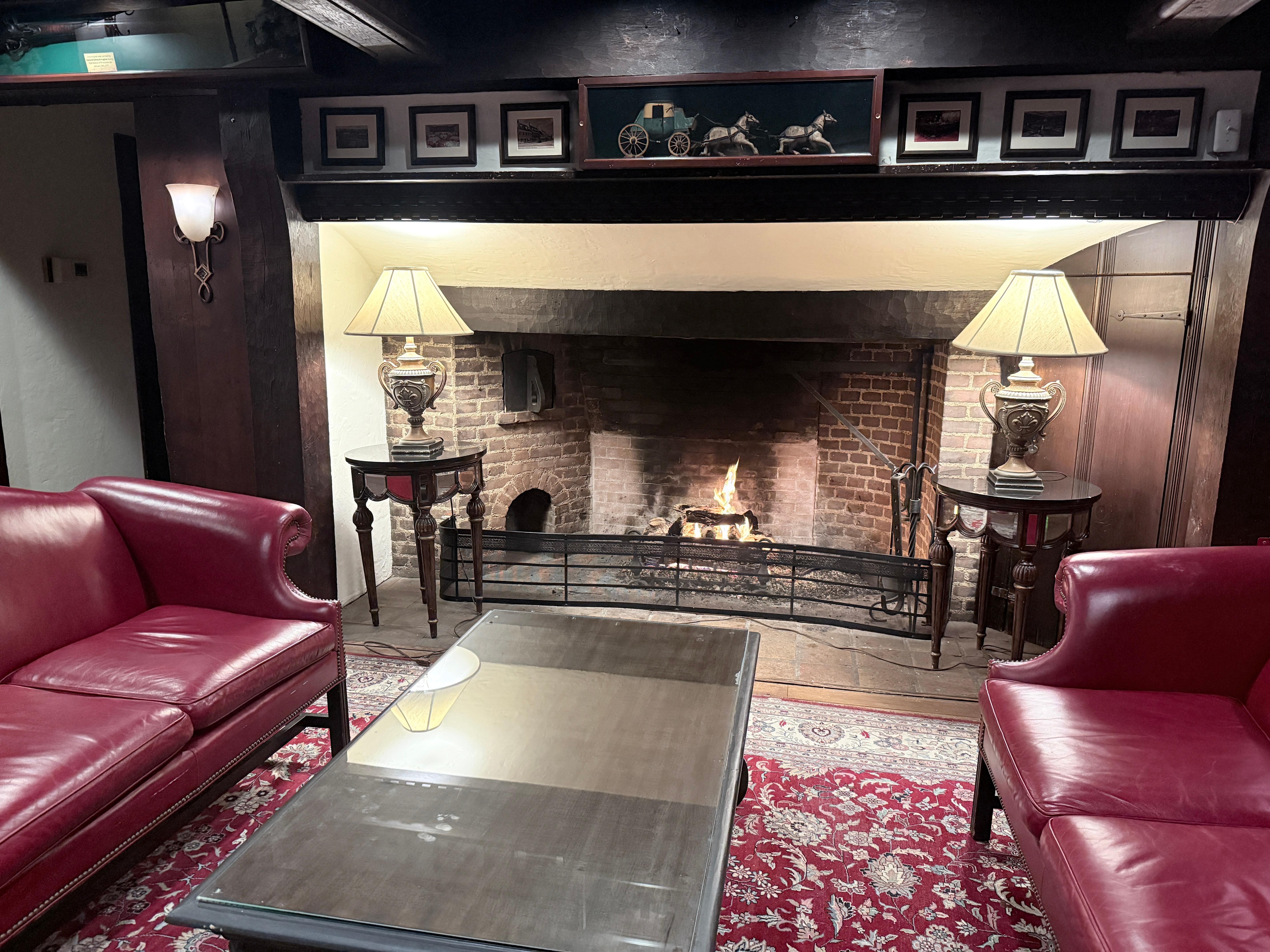 Beautiful lobby area-great spot to read a book or get some work done.