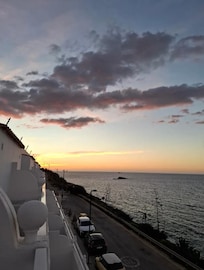 Sunrise from the balcony