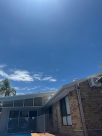 Beautiful weather and a lovely home to stay at