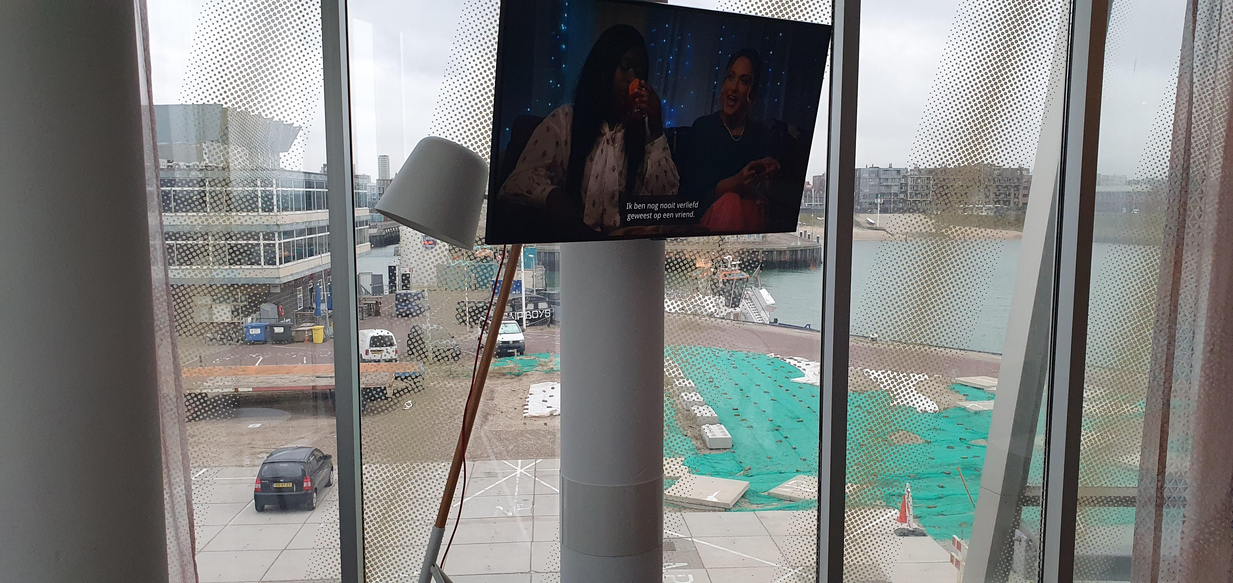 Het "strand" uitzicht