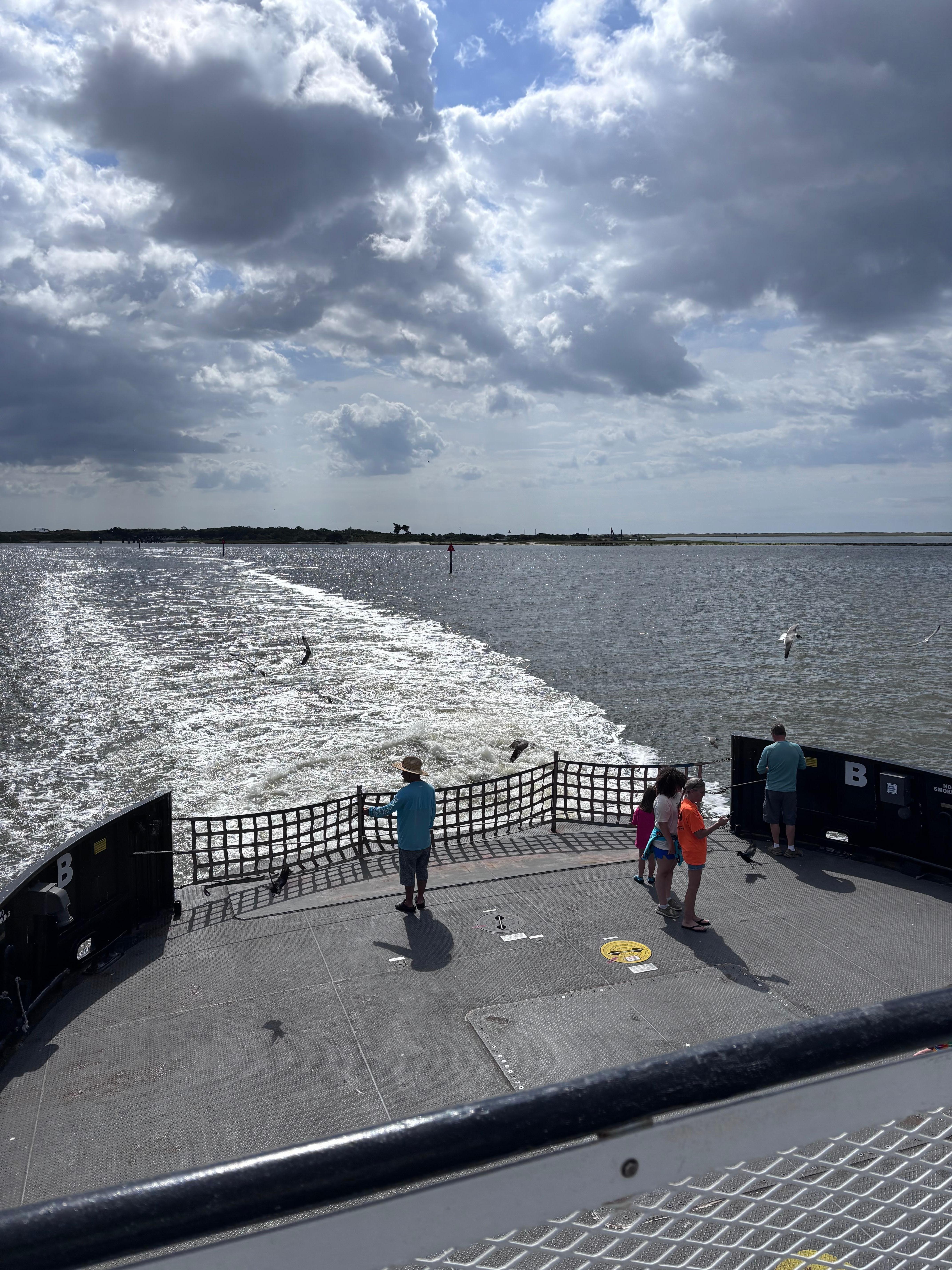 Ferry from Ft Fisher to Southport, cheap fun! 