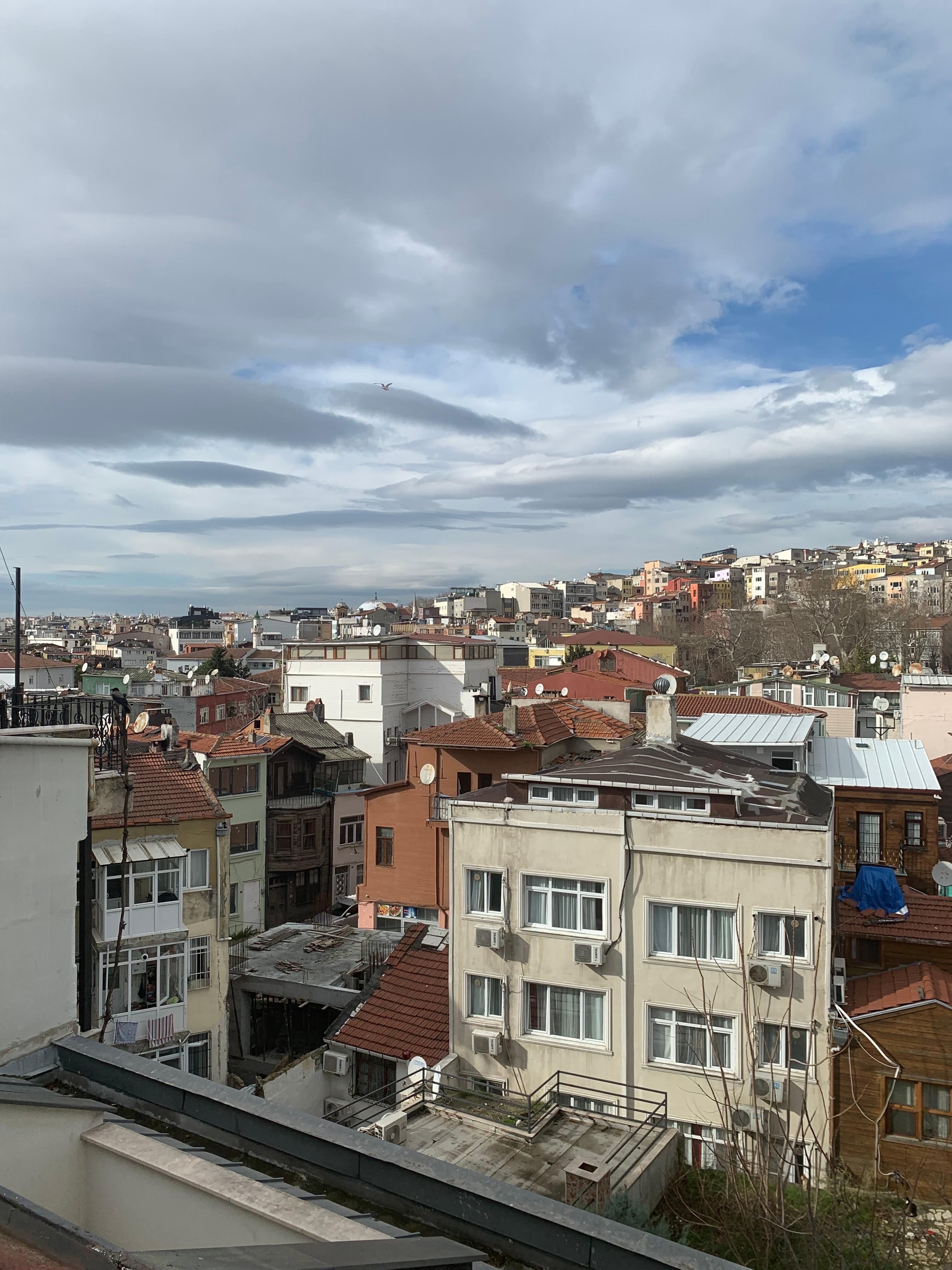 Rooftop view of the Bosphorus 