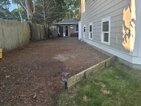 Walkway to water/ backyard