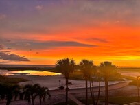Sunset from balcony