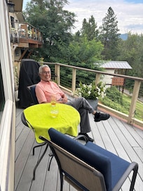 Enjoying some deck time