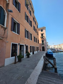 Front of hotel