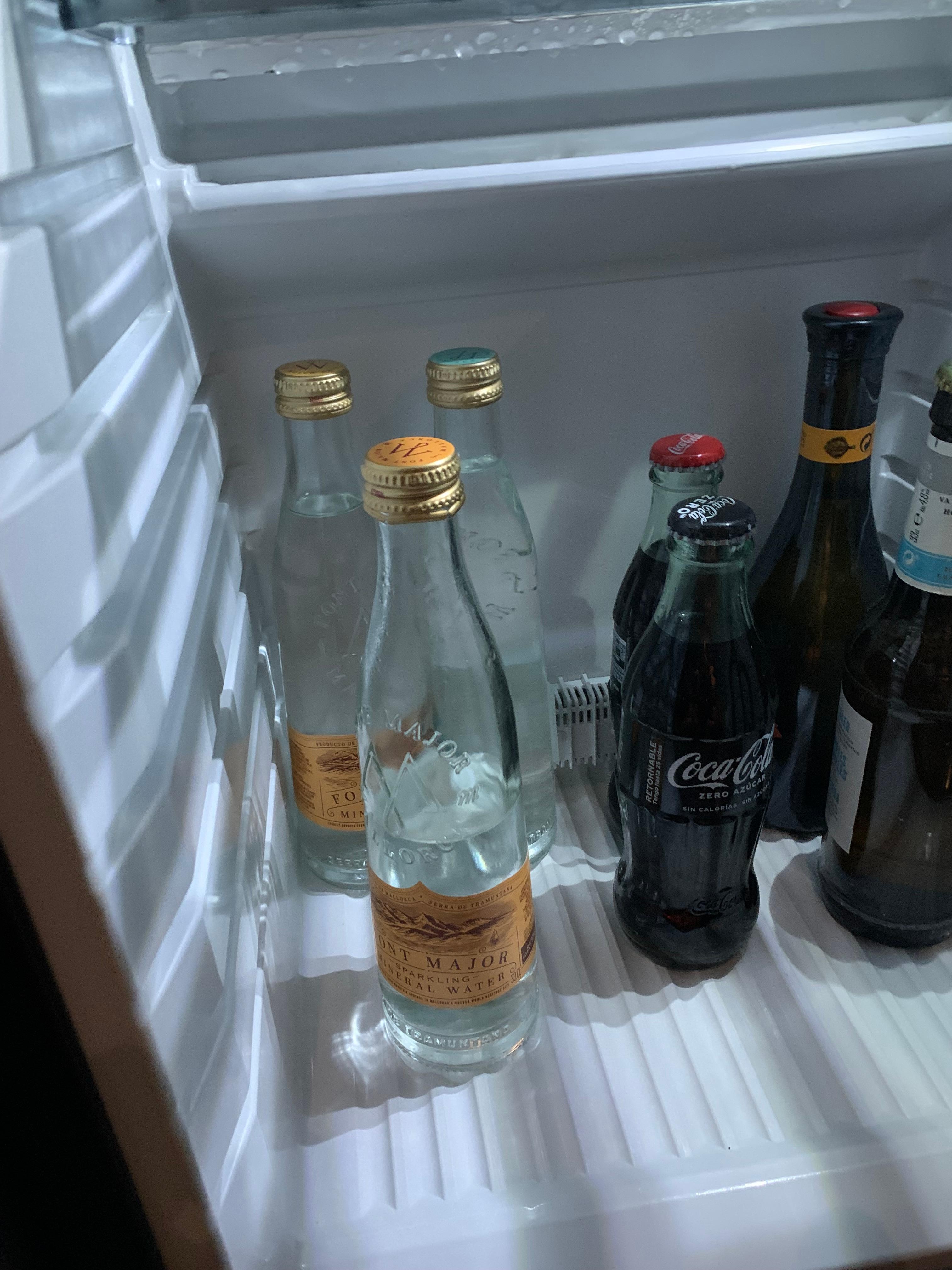 Water that someone drank and put away