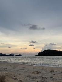 Beach close to property
