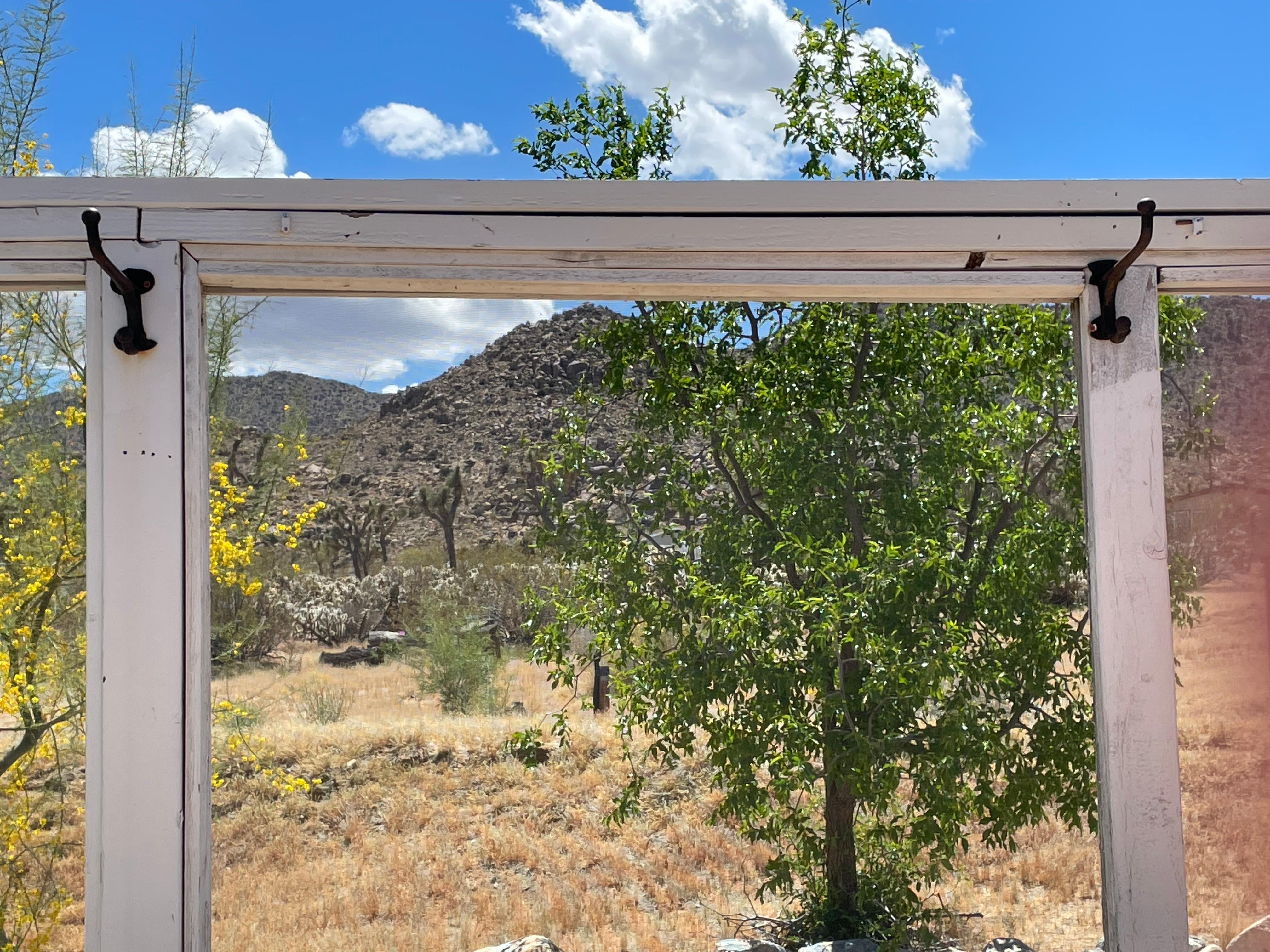 The view from the outdoor hot tub!