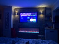 View from the bed