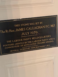The hostel was the HQ of Labour Party :)