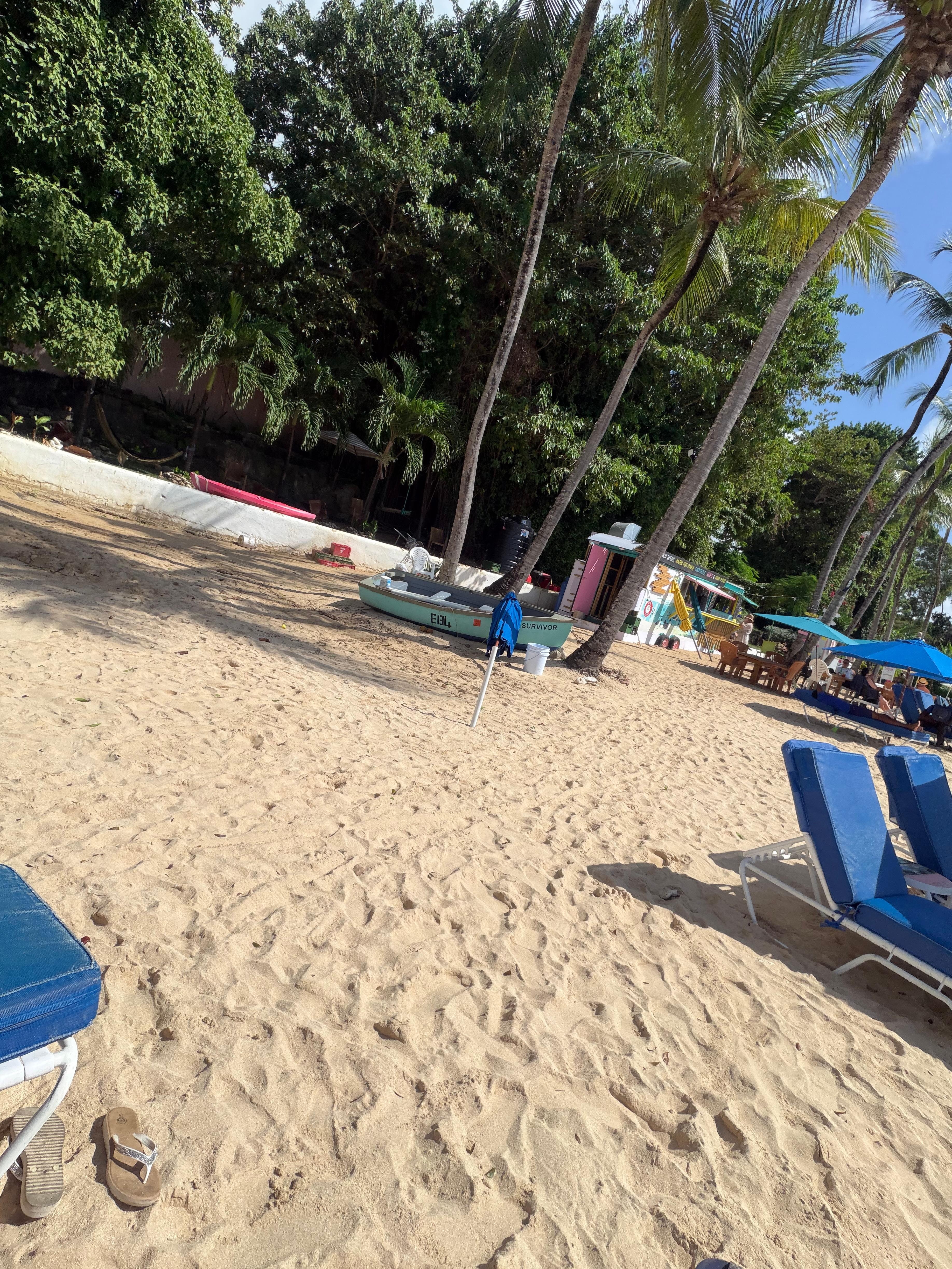 This is the beach we stayed at next to the Fairmont