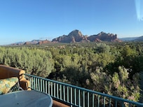 Spectacular view from patio.