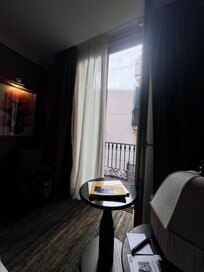 From room looking out to balcony.