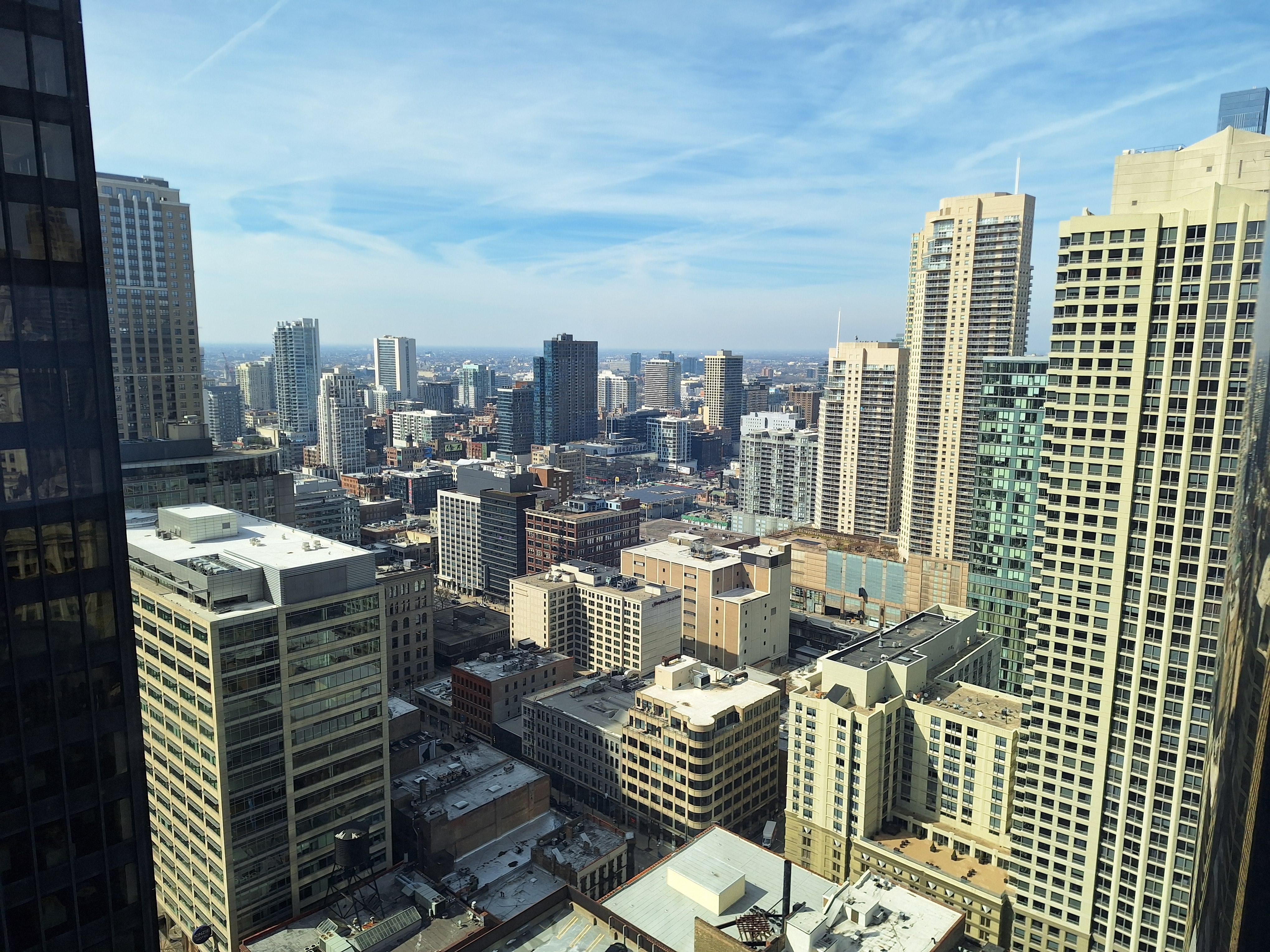 View out our window.