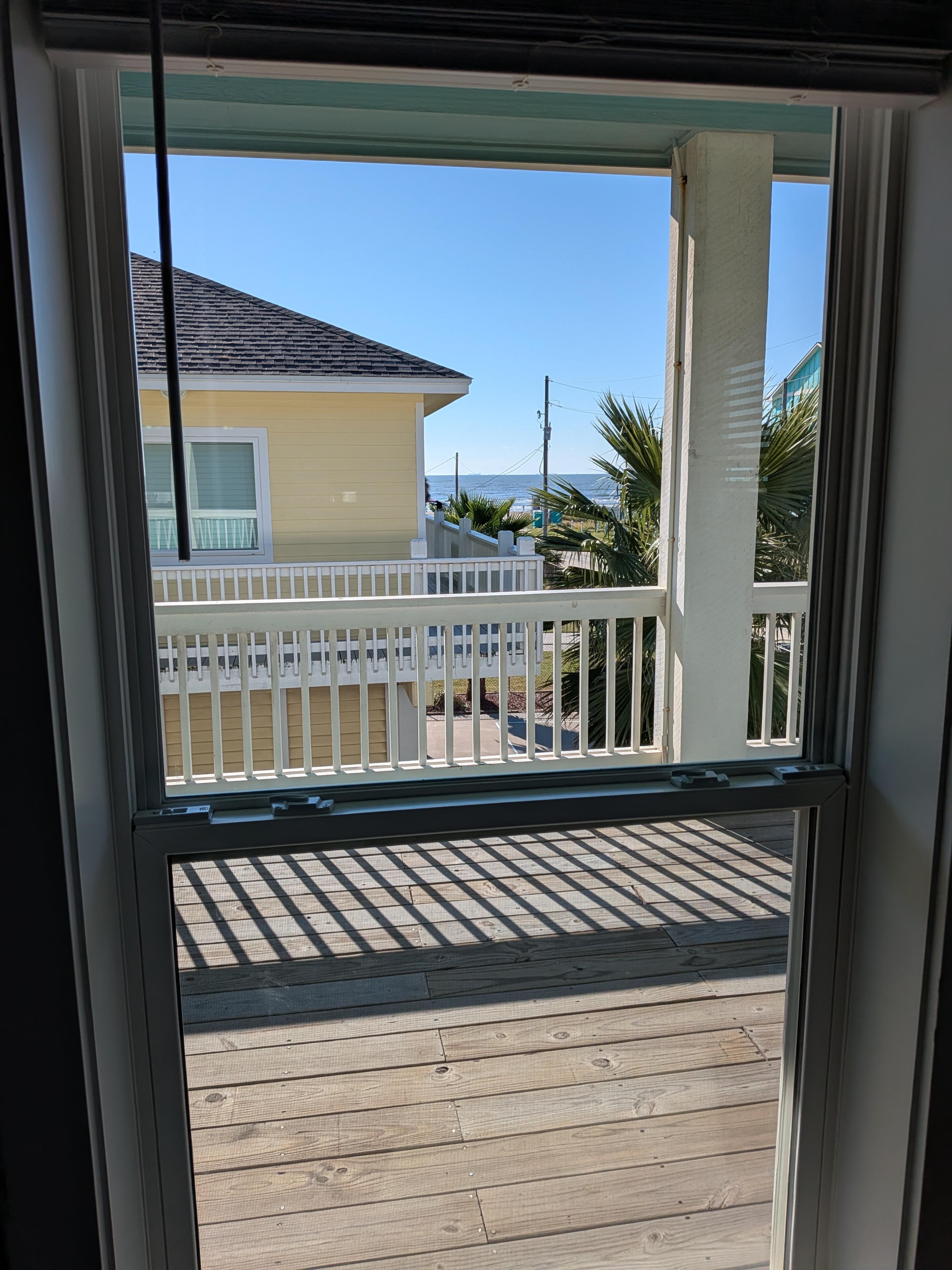 View from one of the rooms