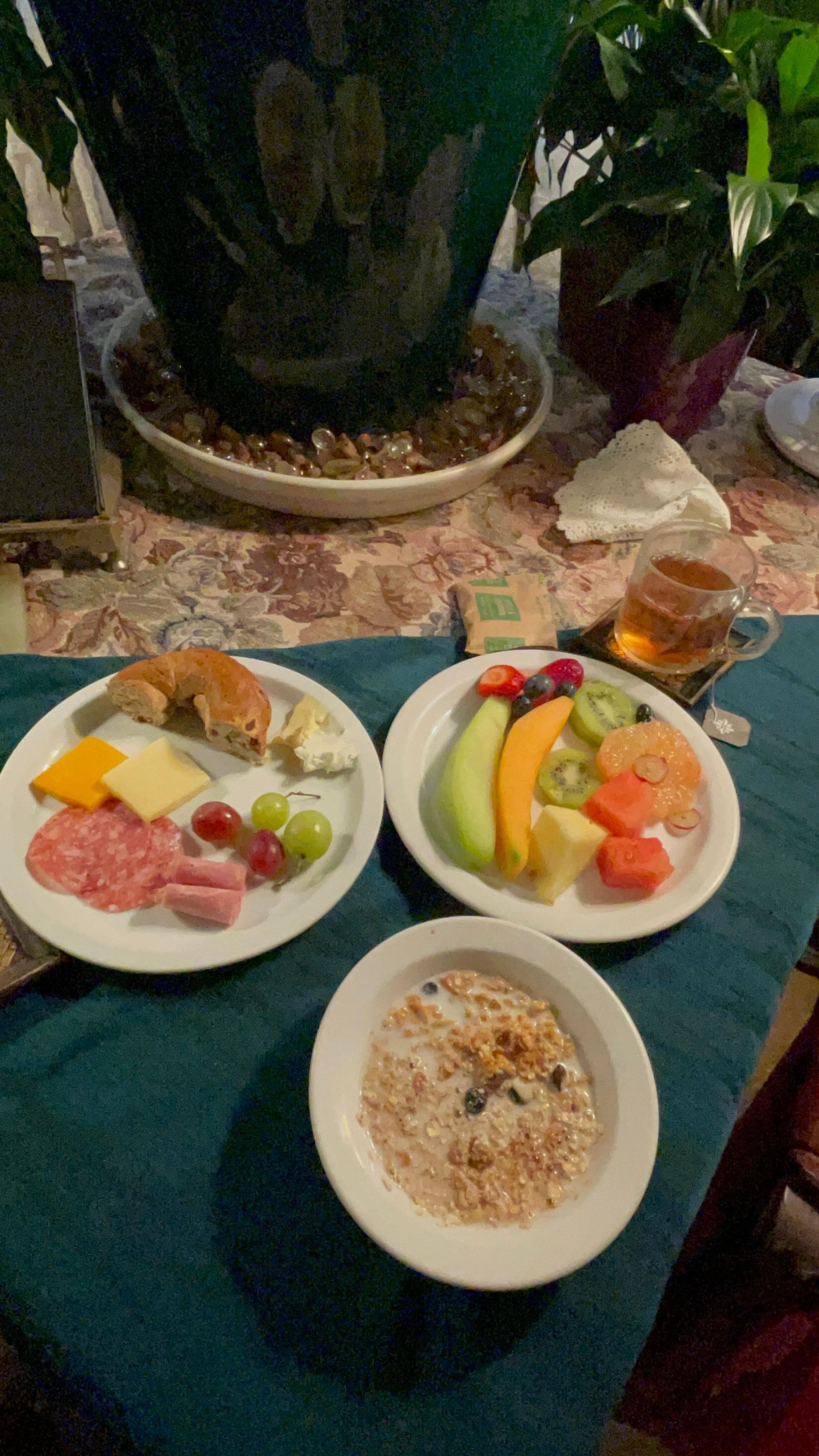 充実した朝食に大満足です