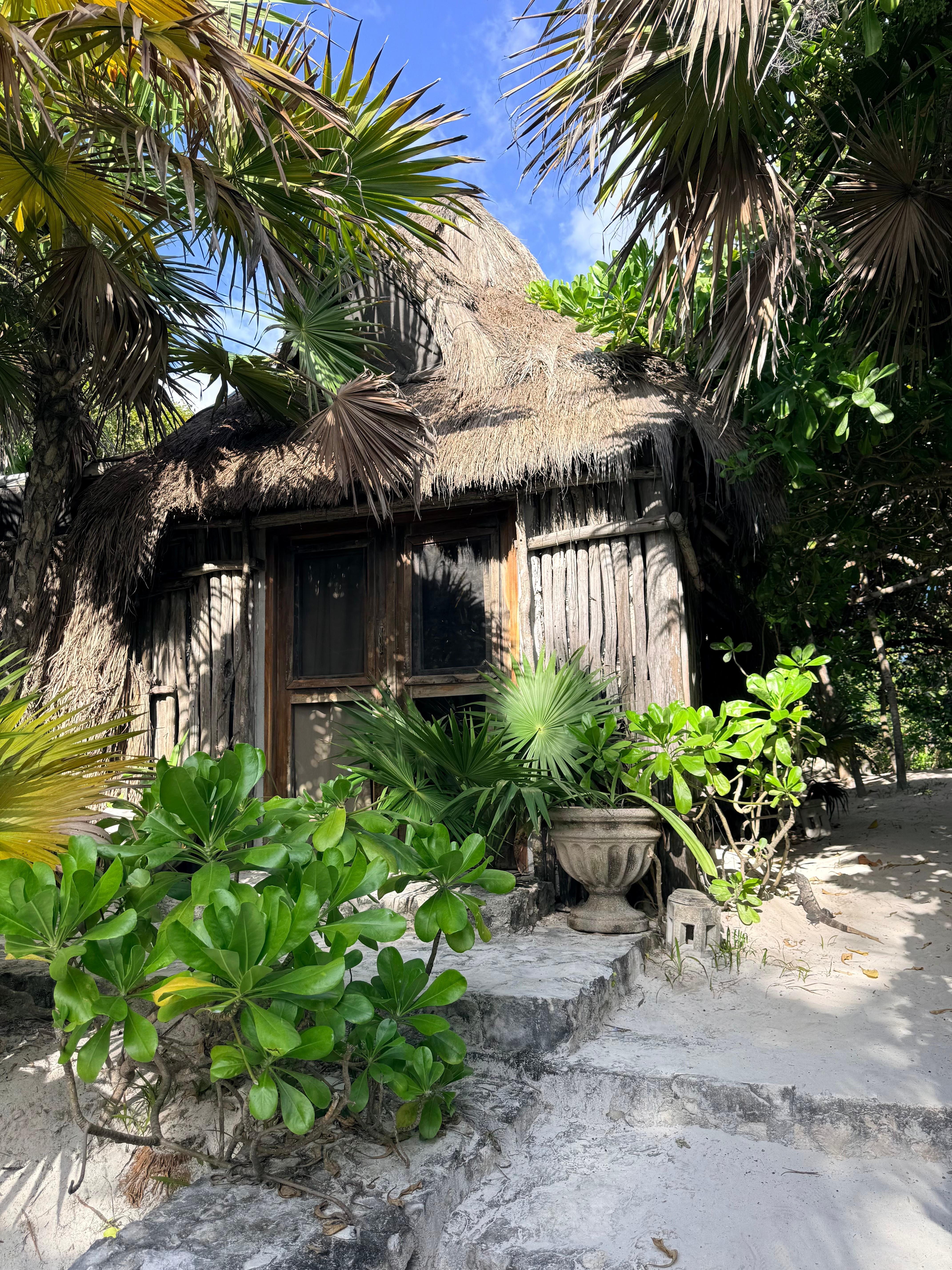 Our cabin over looking the ocean