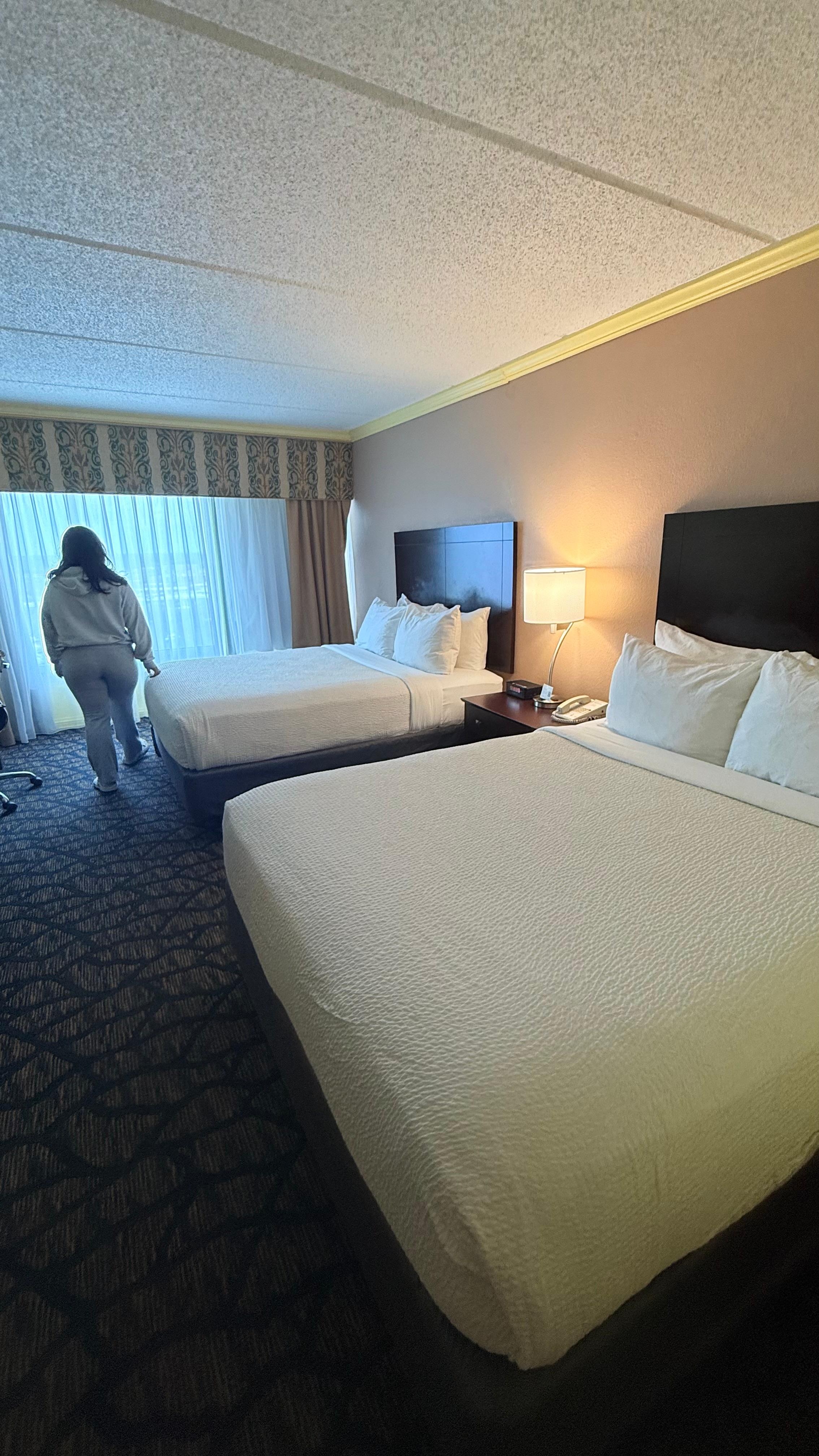 Beds were comfy and clean!