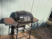Old, rusted bbq