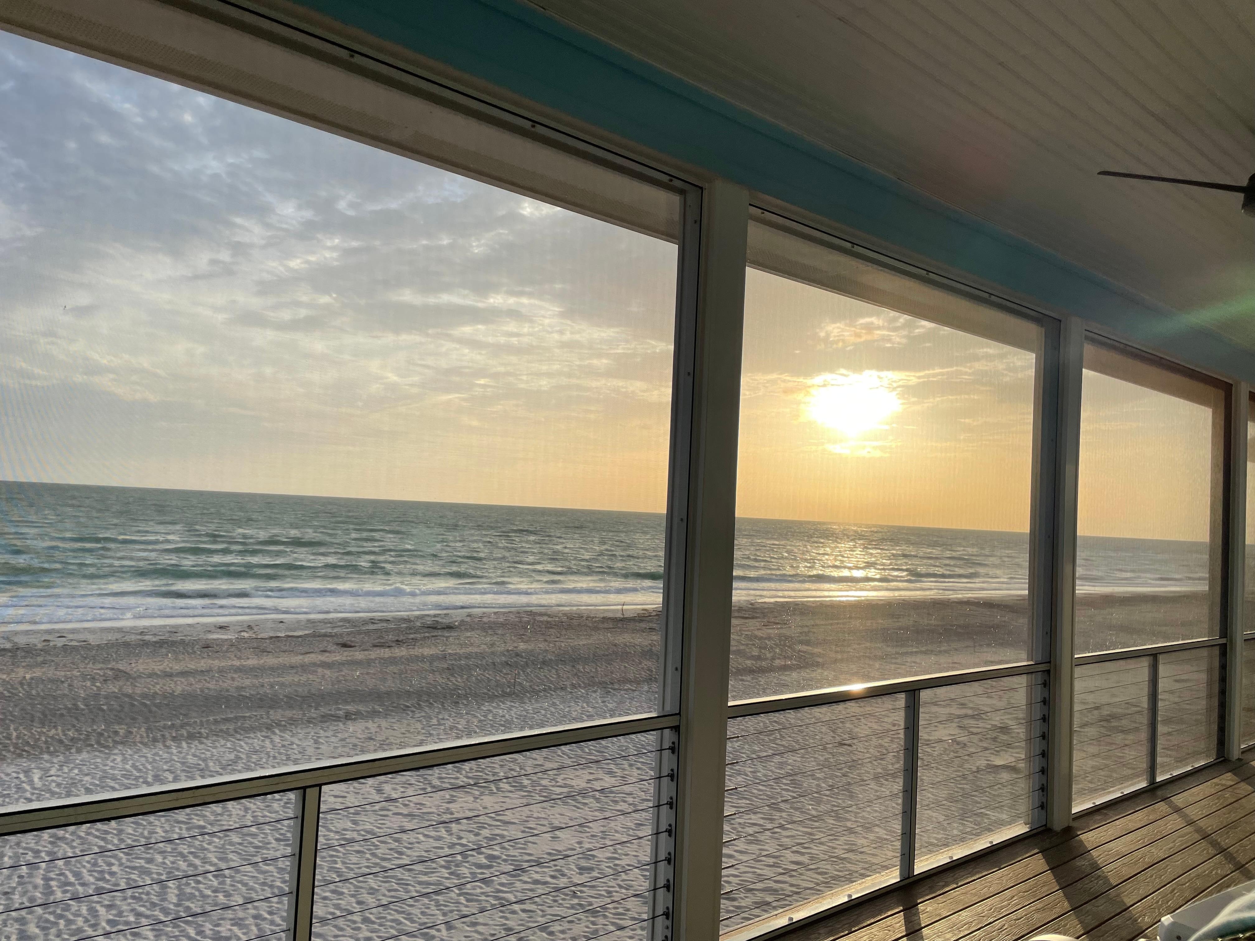Great screened in porch