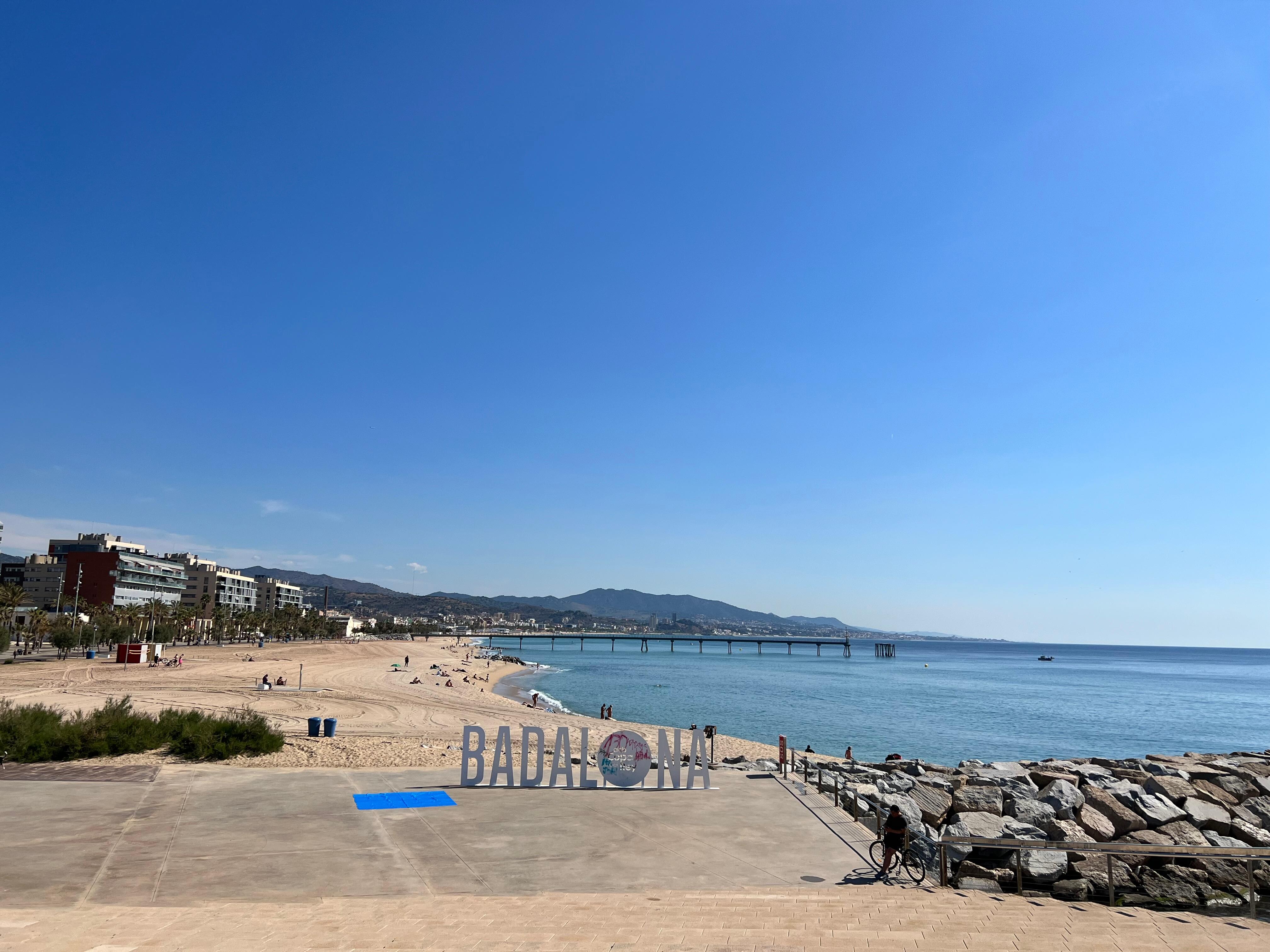 Vista da praia