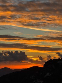 Solnedgång från balkongen