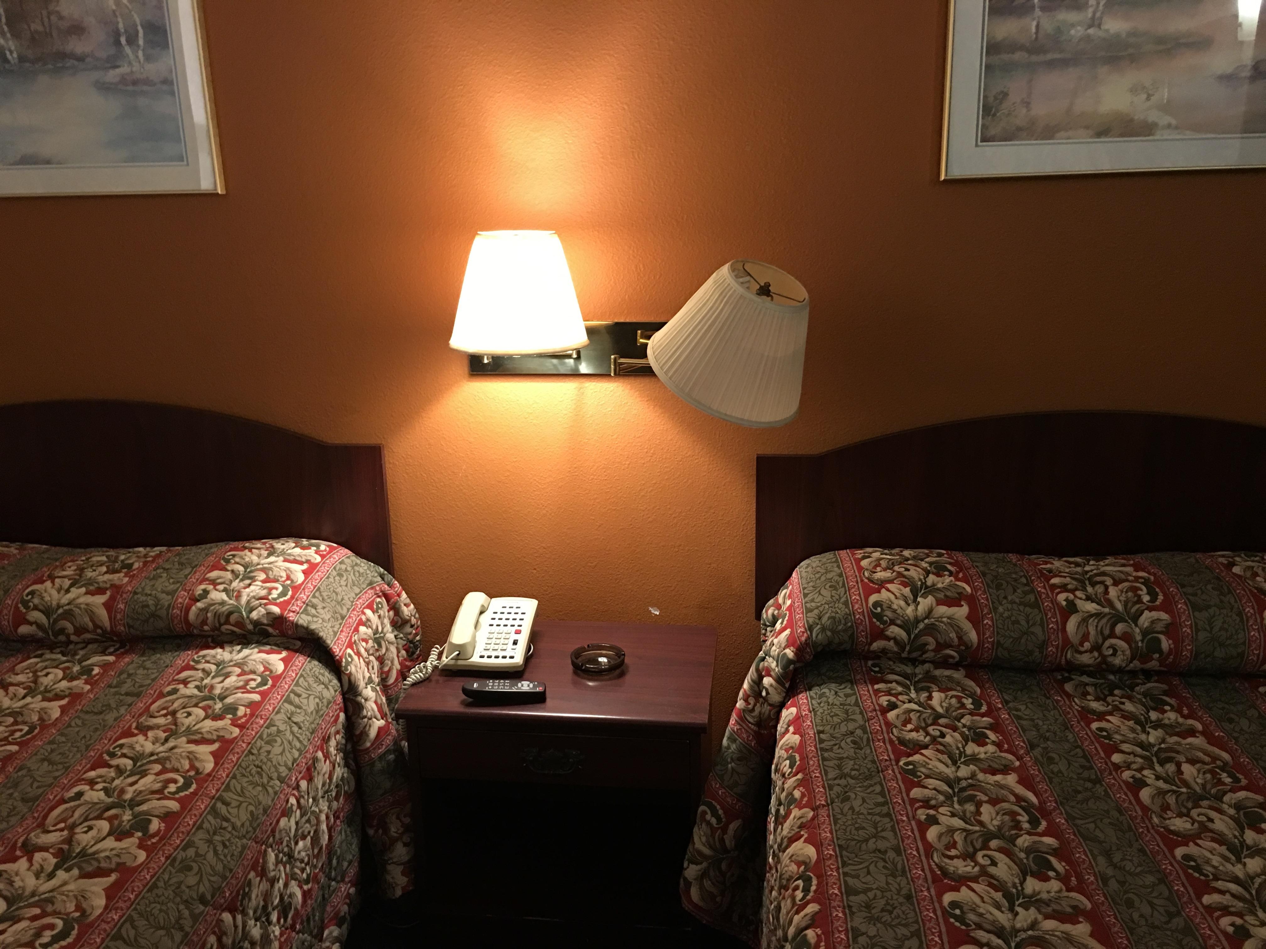 If you notice, the only thing clean in this room is the ashtray.