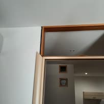 No glass in room division