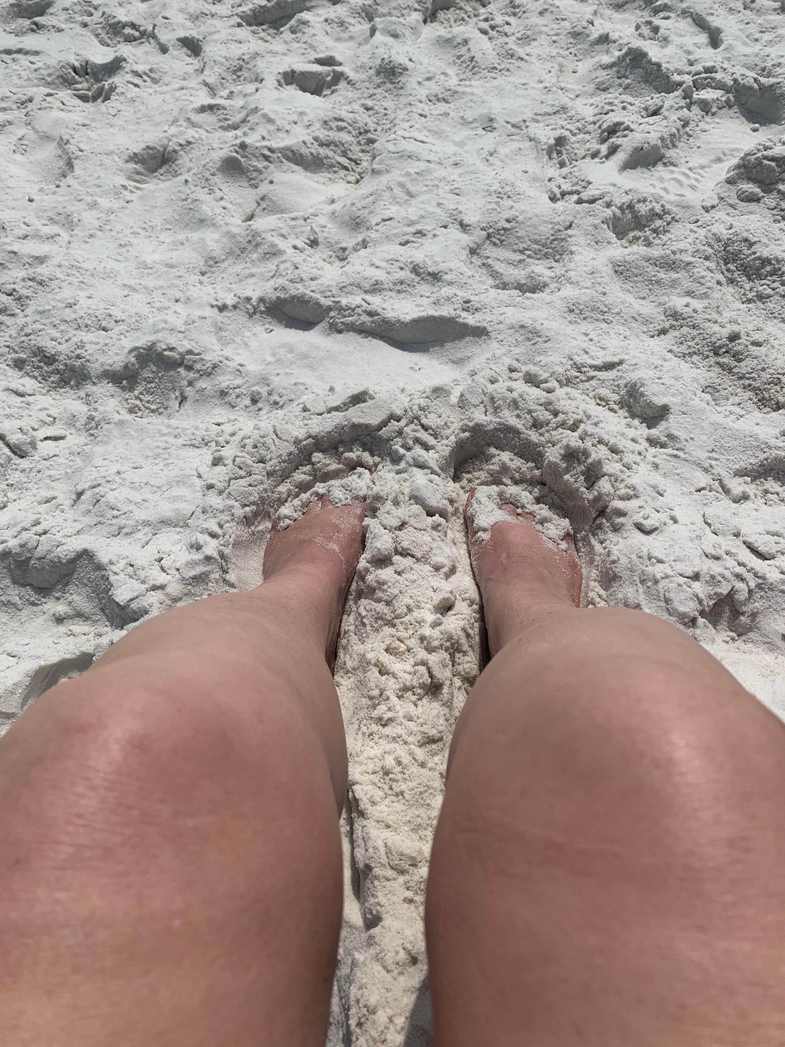 In no time you have your toes in the sand.
