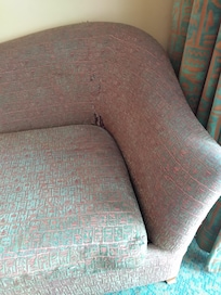Tattered sofa