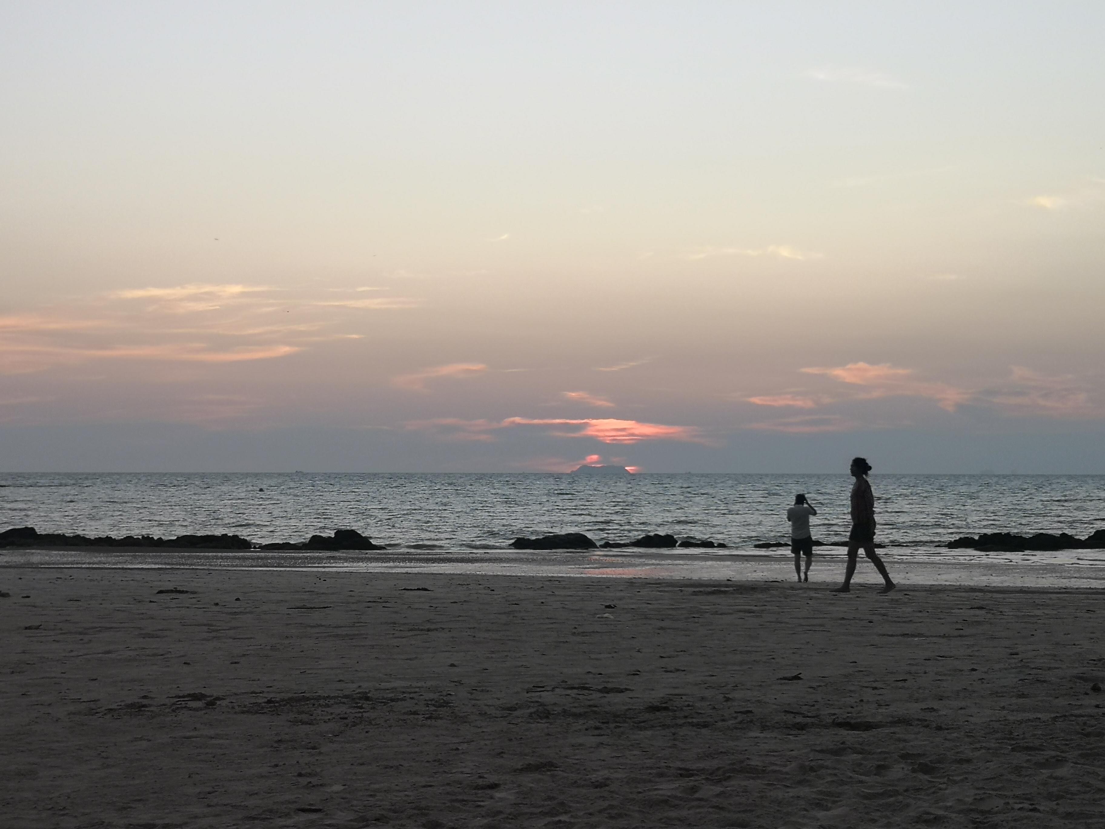 View from the beach which is 50m from your door 