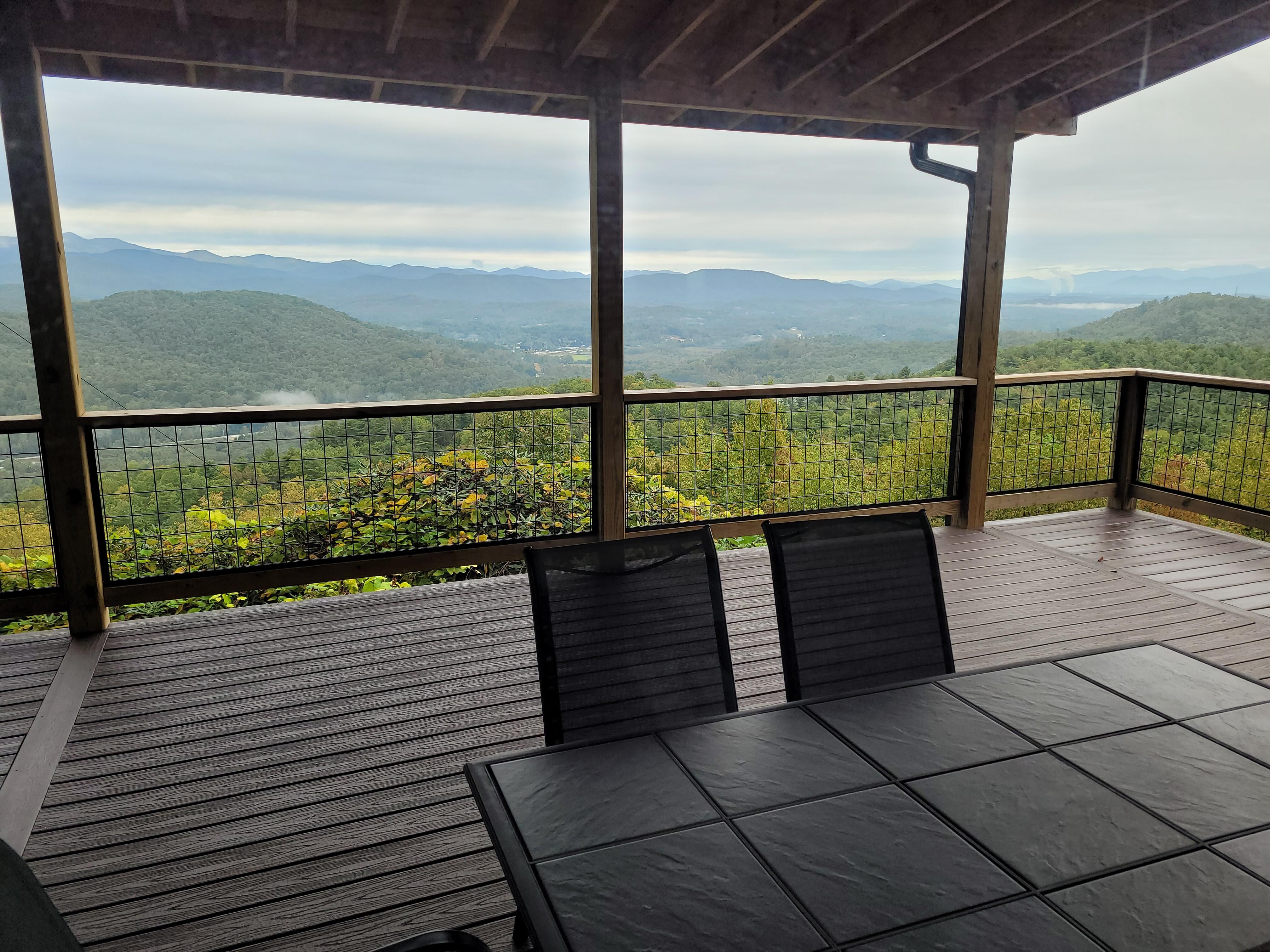 This view took our breath away when we first arrived. 