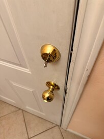 All dead bolts lock from the inside with a key only! Very dangerous for night time emergencies!