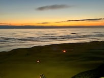 View from condo at night