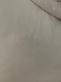 Dirty bedsheets