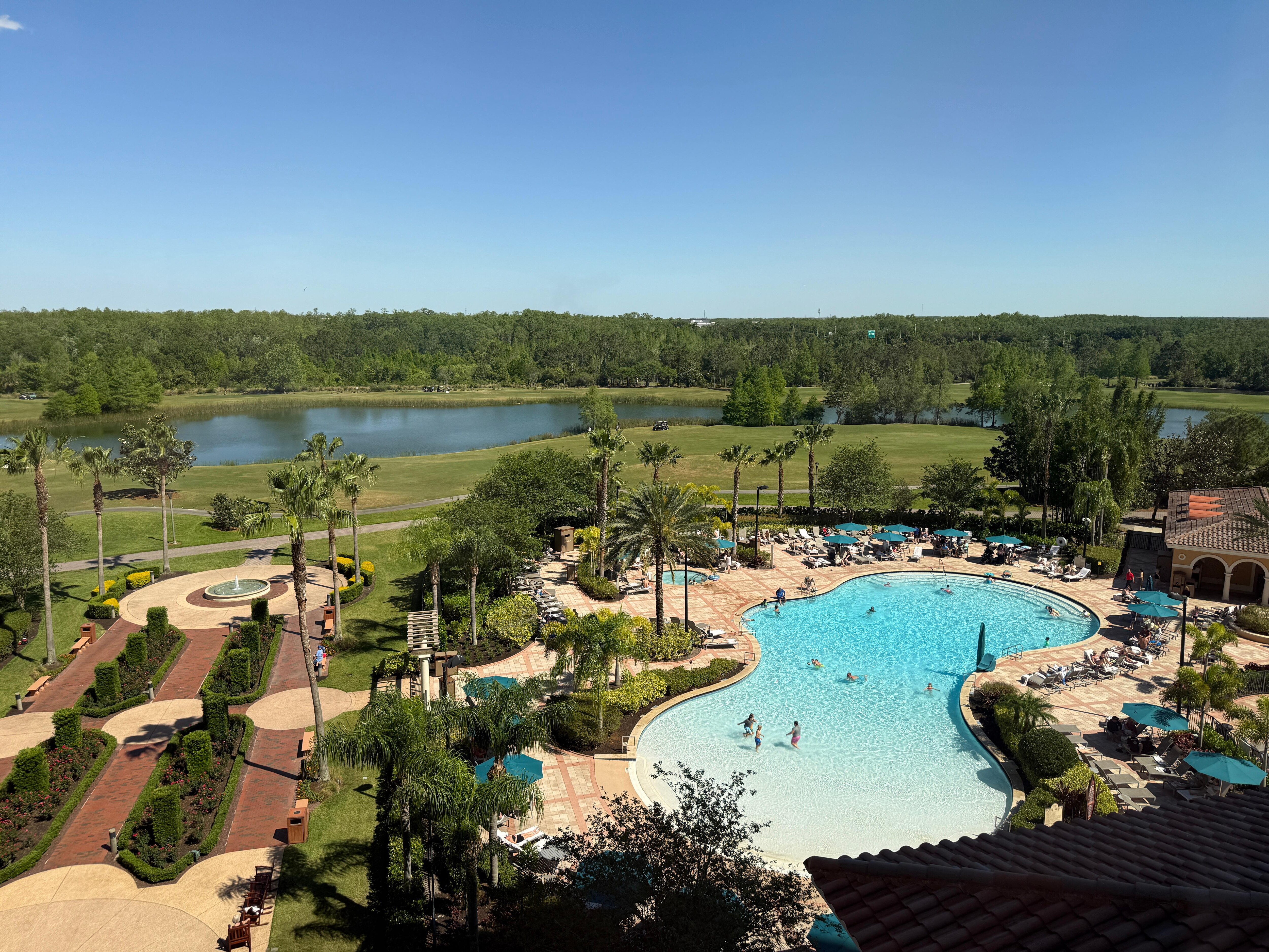 View from our room