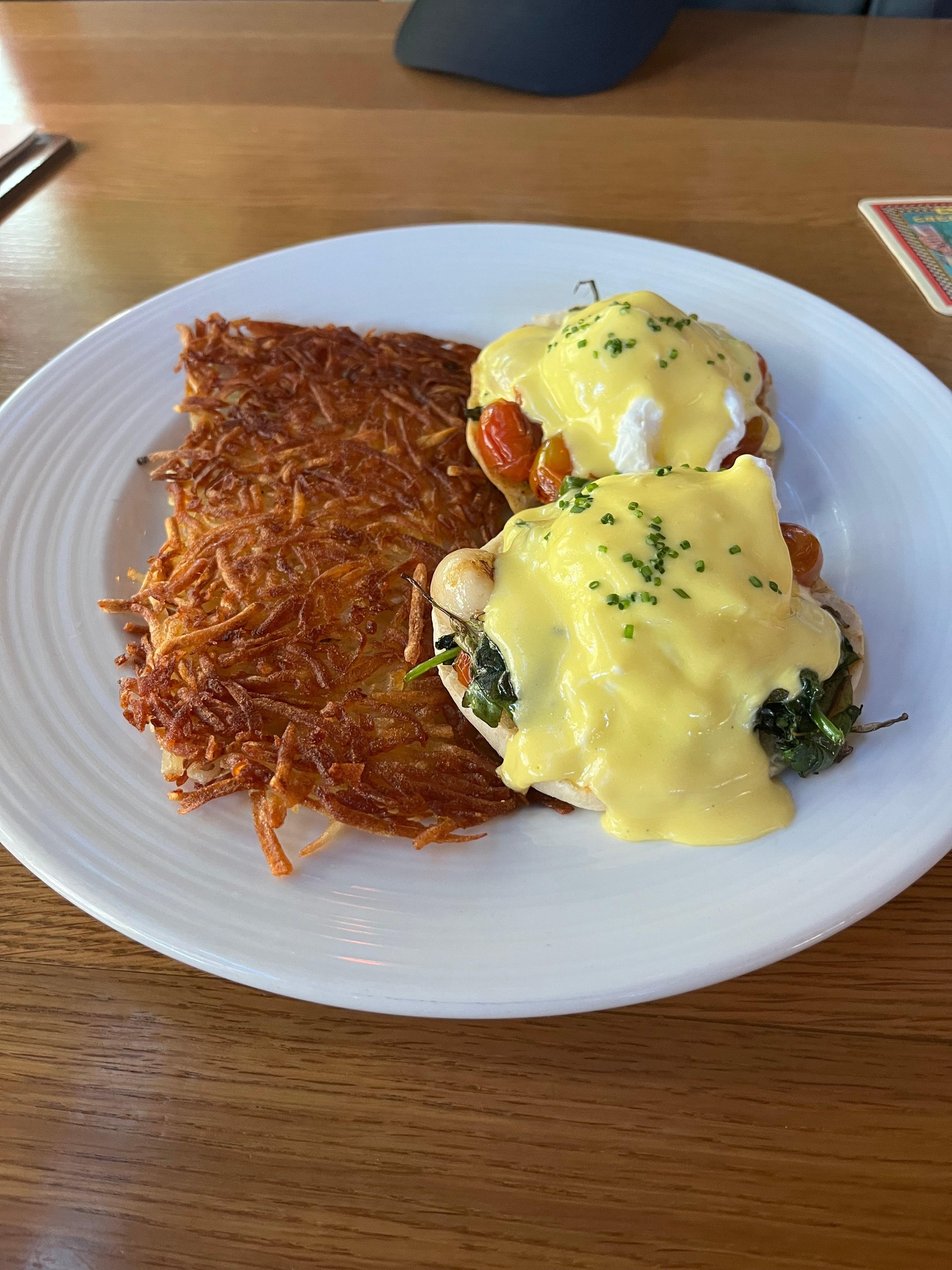Breakfast at Hal’s diner was delish