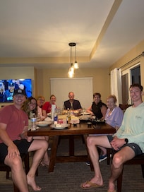 Dinner with my family and my niece works in Saint Augustine so she joined us