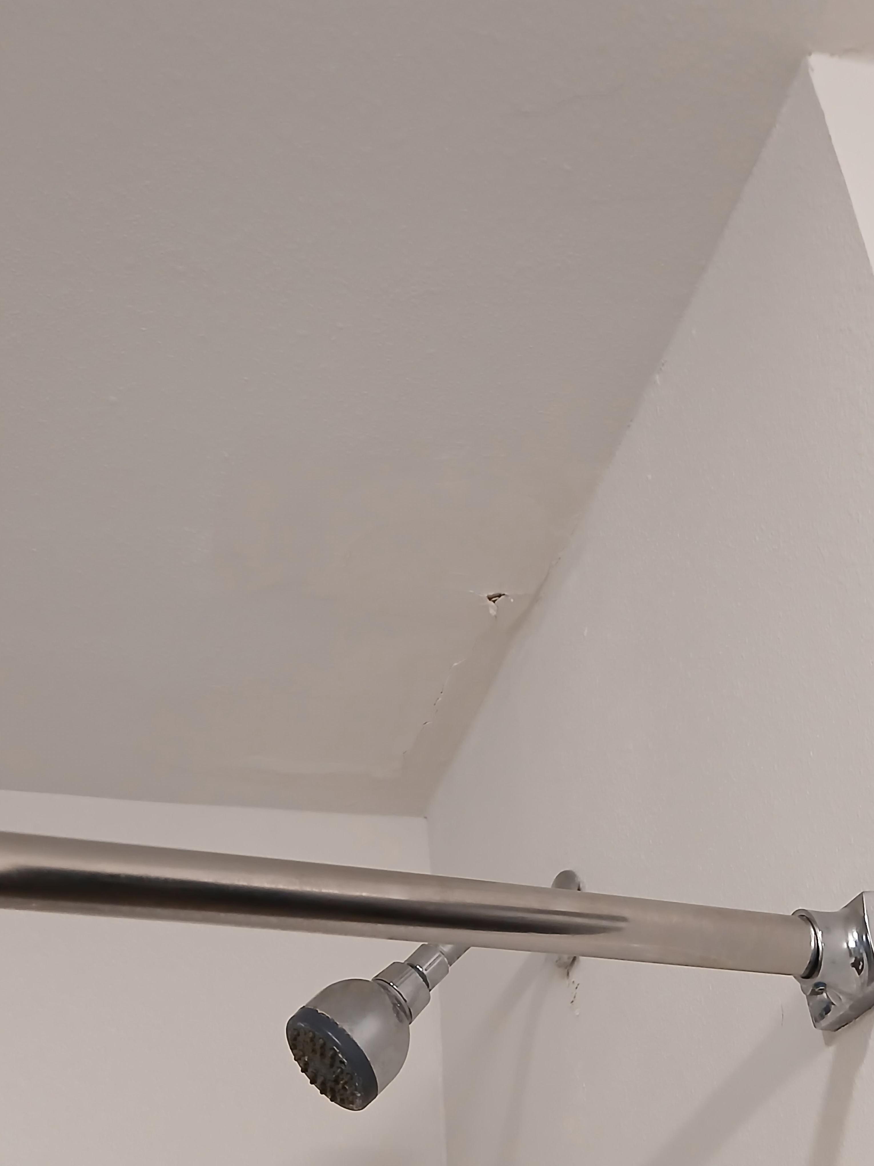 Old water leak needs repair