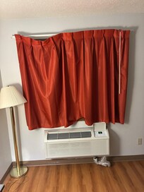Curtain in room